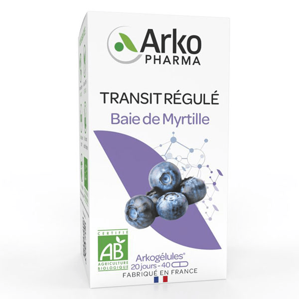 Arkogélules Baie de Myrtille Bio 40 gélules