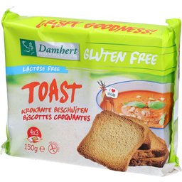 Gluten Free Pain grillé Lactose Free