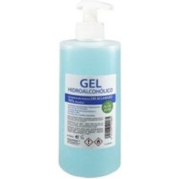 Gel hydroalcoolique 70% avec doseur d'aloe vera 470ml