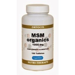 Ortocel MSM Organics 1000mg 100comp