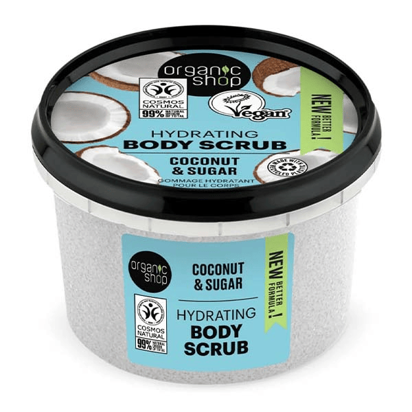 Gommage hydratant Noix de coco et sucre 250ml