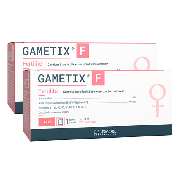 Gametix F Booste la Fertilité Cure 2 mois (Lot 2x1 mois)