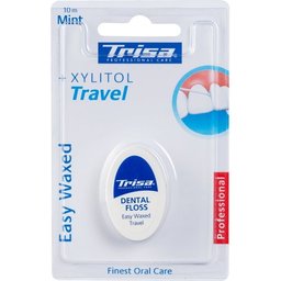 Fil Dentaire Easy Waxed Travel Menthe Xylitol 10 m