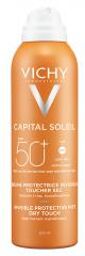 Capital Soleil Brume Protectrice Invisible SPF50 Visage et Corps 200 ml - Flacon-Aérosol 200 ml