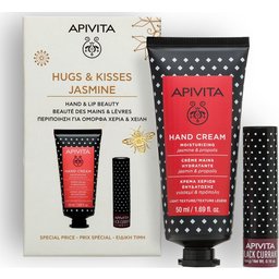Pack Hugs & Kisses Jasmine Crema de manos 50ml + Labial 4,4g