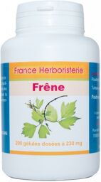 GELULES FRENE feuille 200 gélules dosées à 230 mg poudre pure.