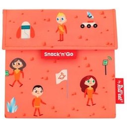 Snacks Go Sac à Collation Réutilisable Kids Space 1ut