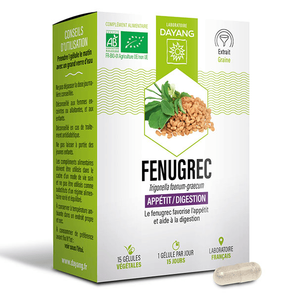 Fenugrec Bio 15 gélules