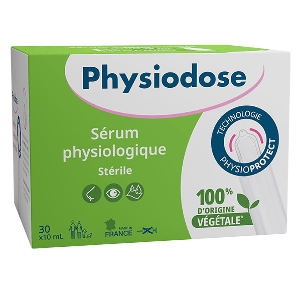 Physiodose Sérum Physiologique Stérile 30 x 10ml