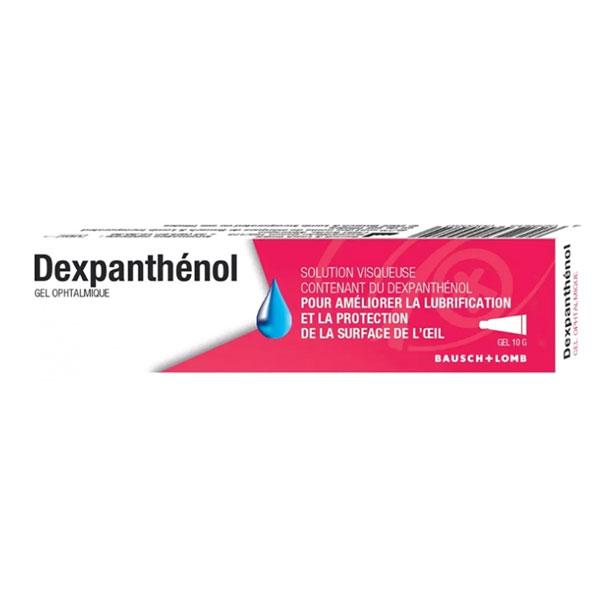 Dexpanthenol Gel Ophtalmique pour Œil Sec Brûlure ou Fatigue Oculaire 10g