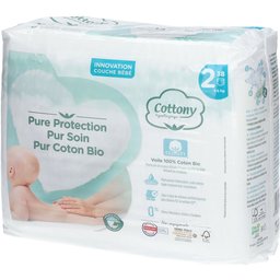 Couches en coton taille 2 3-6 kg