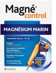 Magné Control 20 Ampoules - Boîte 20 ampoules de 10 ml