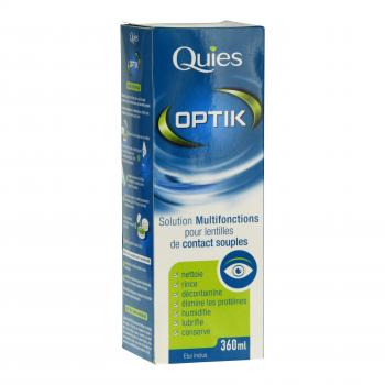 Optik solution multi fonctions lentilles de contact souples flacon 360ml