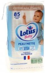 Carrés Coton Baby Peau Nette X85 - Paquet 85 cotons
