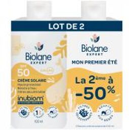 Expert Crème Solaire Adaptée aux Bébés SPF50 Lot 2 x 100 ml - Lot 2 x 100 ml