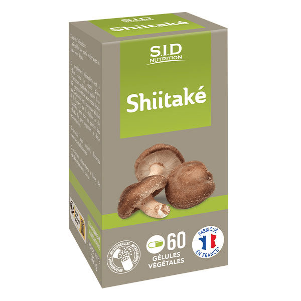 - Shiitaké 60 gélules végétales sous forme de microgranules