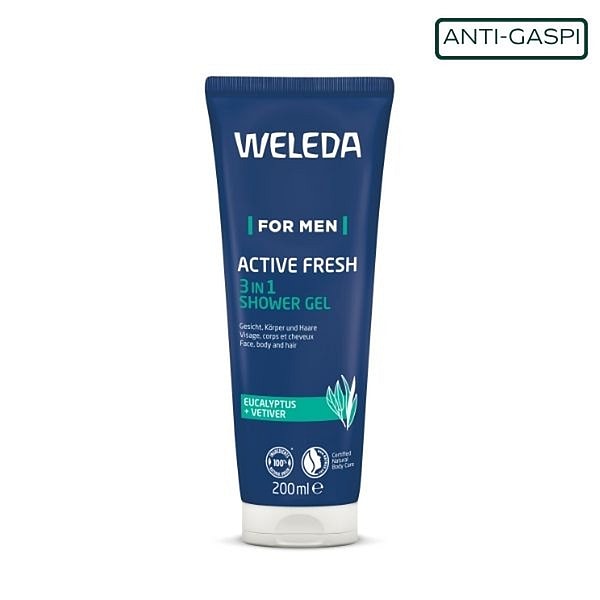 Gel Douche 3 en 1 Active Fresh - Weleda