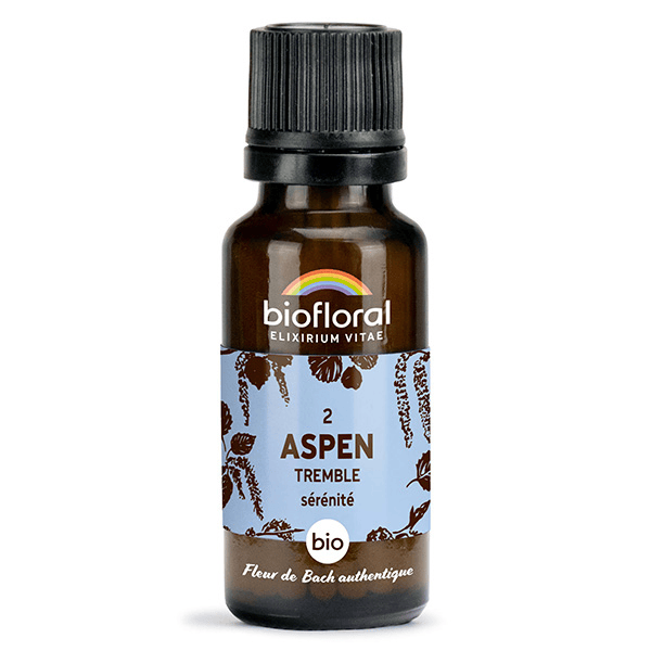 02 Aspen Tremble Granules Bio Fleur De Bach Granules 19,5 Gr
