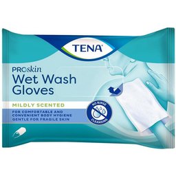 Tena® Wet Wash Gloves ProSkin Parfum doux