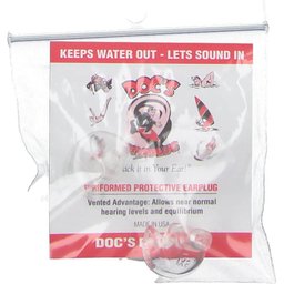 Doc's Proplugs® Vented Bouchon d'oreille XS