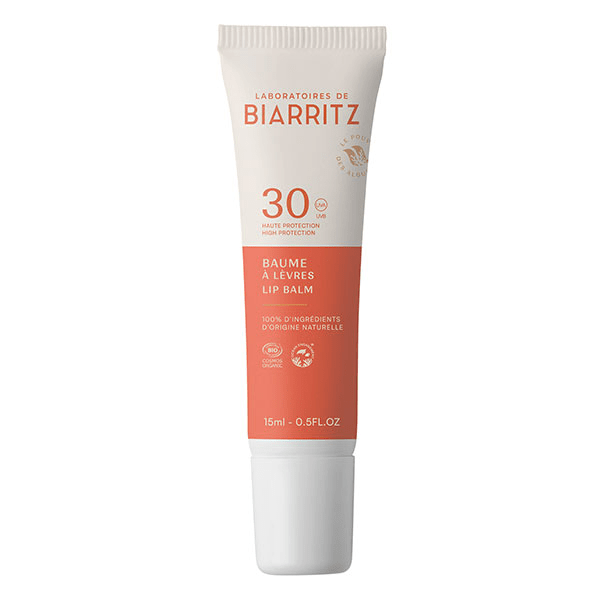 Soins Solaires Baume à Lèvres SPF30 Bio 15ml