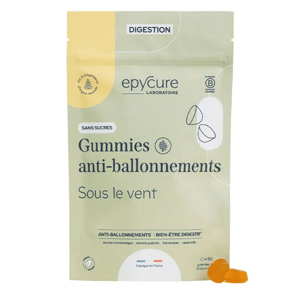 digestion gummies anti-ballonnement sans sucre