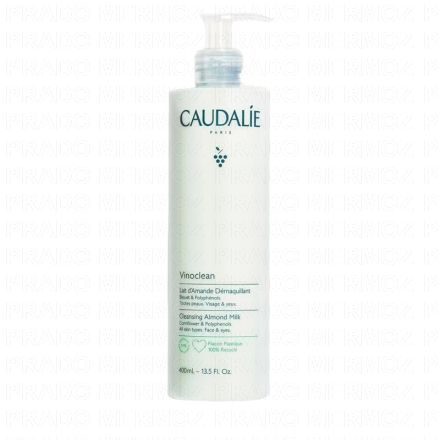 Vinoclean lait d'amande démaquillant flacon 400ml