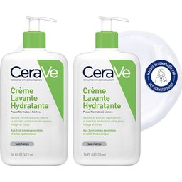Crème Lavante Hydratante visage et corps pour les peaux sèches à très sèches 473 ml