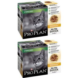 PRO Plan® Nutrisavour Sterilised Chat - Poulet en sauce