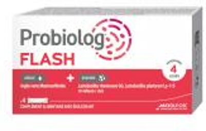 Probiolog Flash - 4 Sticks Orodispersibles - Boîte 4 sticks