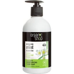 - Savon à main hydratant au jasmin et à la menthe 500ml
