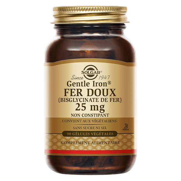 Fer Doux Gentle Iron 90 gélules végétales