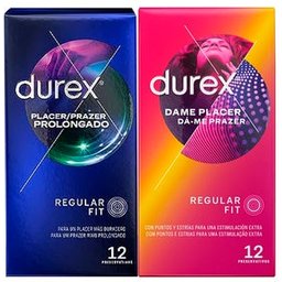 Preservativos Prazer Prolongado 12uds +Dá-me Prazer 12uds