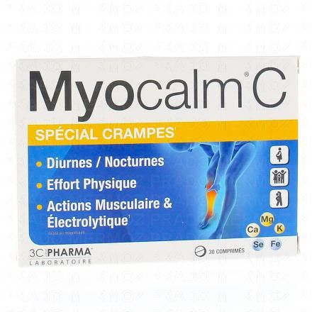 3C PHARMA Myocalm - C Spécial Crampes 30 comprimés