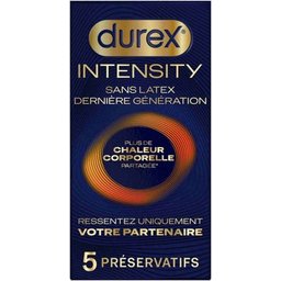 Intensity Préservatifs Sans Latex Dernière Génératio 5 uts