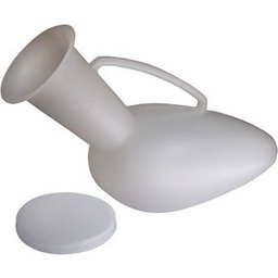 Flamand urinoir mâle bouteille avec couvercle