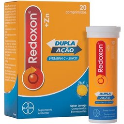 Redoxon +Zn Dupla Ação 20comp