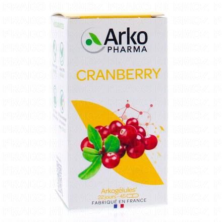 Arkogélules - Cranberry boîte 45 gélules