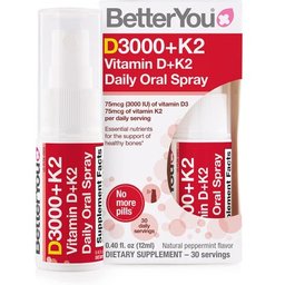 Dlux Vitamine D3000+K2 Spray Oral 12ml