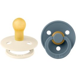 Sucettes Ivoire Pétrole Taille 1 2uts