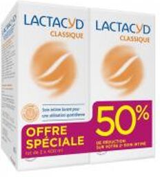 Soin Intime Lavant 400 ml Lot de 2Ème à -50% - Lot 2 x 400 ml