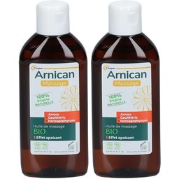 Arnican - Huile de massage BIO à base d'arnica, gaulthérie et d'harpagophytum - Effet apaisant - 100% origine naturelle - Fabriquée en France - Flacon de 100 ml