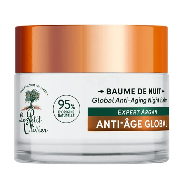 Baume de Nuit Nourrissant Anti-Âge Huile d'Argan 50ml