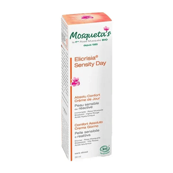 Mosqueta's Crème Jour Sensity Absolu Confort Peau Sensible ou Réactive Bio 50ml