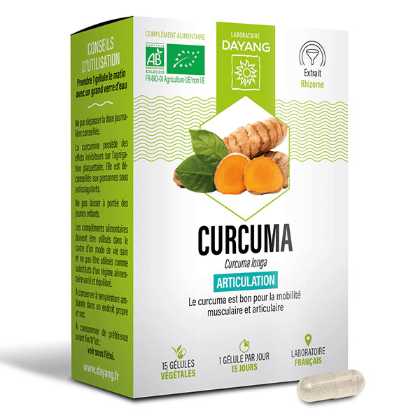 Curcuma Bio Sphère Articulaire 15 gélules