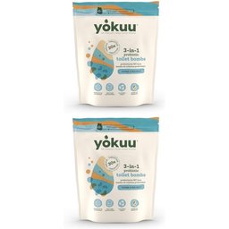 Bombes de Toilettes Probiotiques 3-en-1 Thym & Sel de Mer