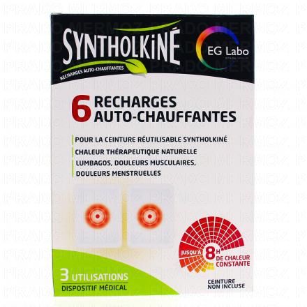 Syntholkiné - Recharges auto-chauffantes x6