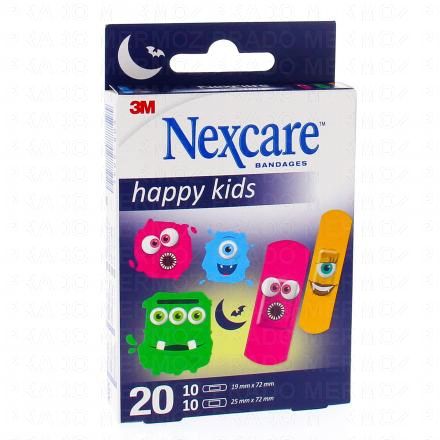 Pansements Happy Kids 20 pansements montres