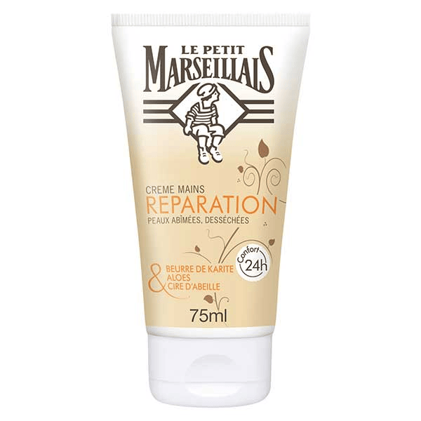 Crème Mains Karité, Aloès et Cire d'Abeille 75ml