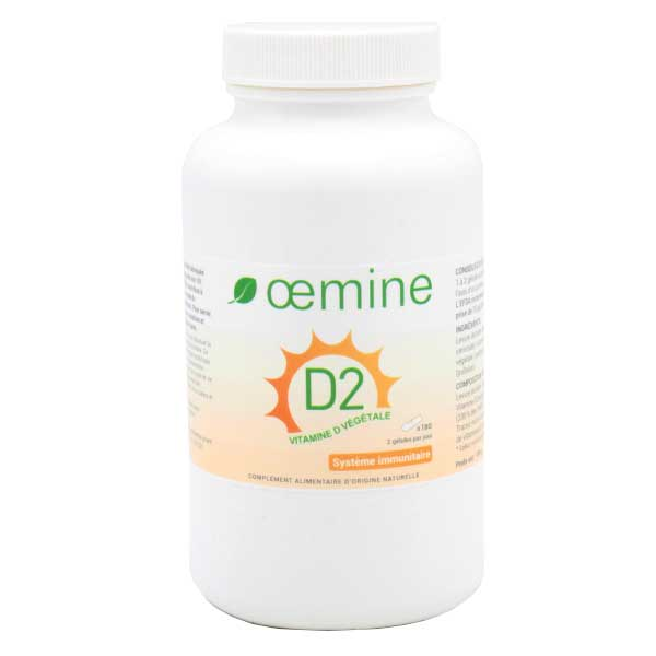D2 Végétale 180 gélules